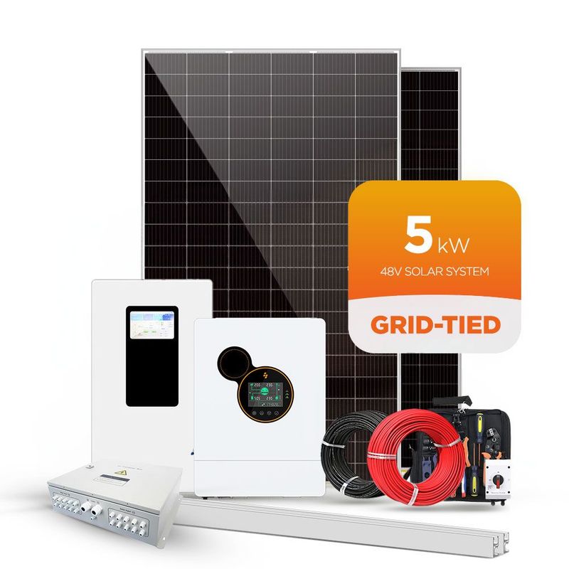 5kW | Grid-Tied | Complete Solar System