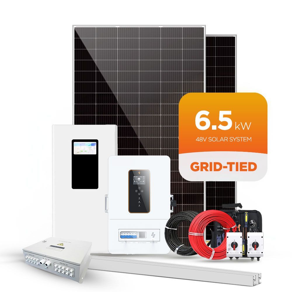 6.5kW | Grid-Tied | Complete Solar System