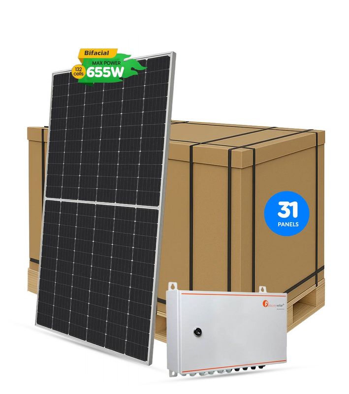 655W Bifacial Solar Panel | 31Pieces 655W Bifacial Solar Panel | 31Pieces