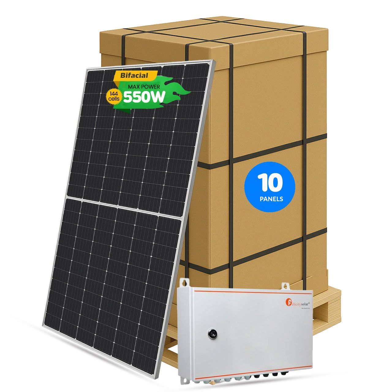 550W ET Solar Panel | Pack of 10