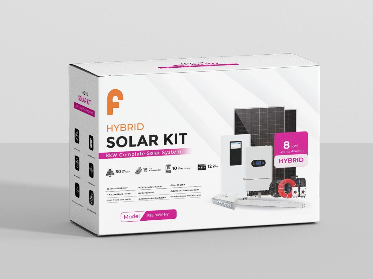8kW | Solar Kit | Hybrid System