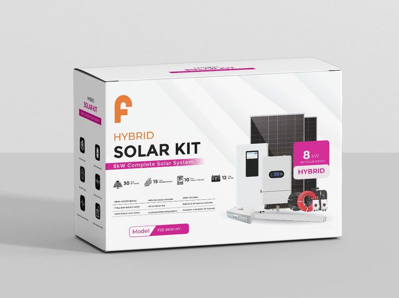 8kW | Solar Kit | Hybrid System 8kW | Solar Kit | Hybrid System