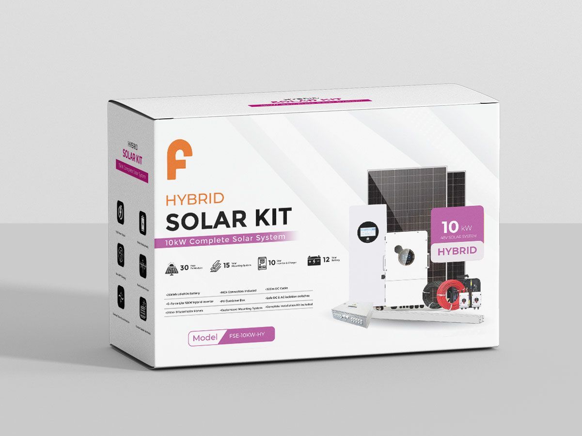 10kW | Solar Kit | Hybrid System