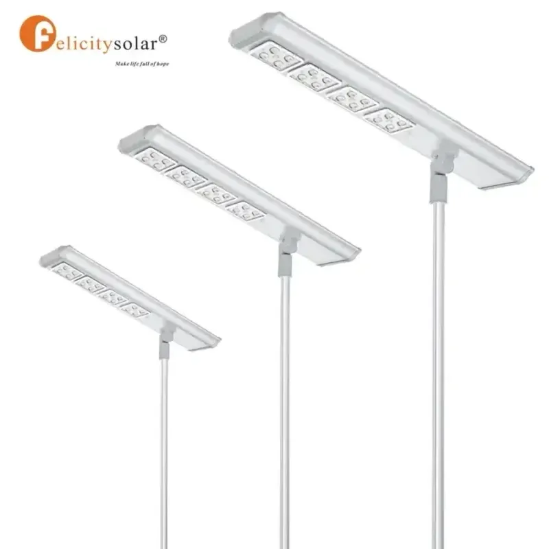 F1-Series 80W All-In-One Solar Street Light