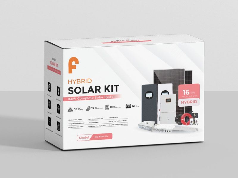 16kW | Solar Kit | Hybrid System