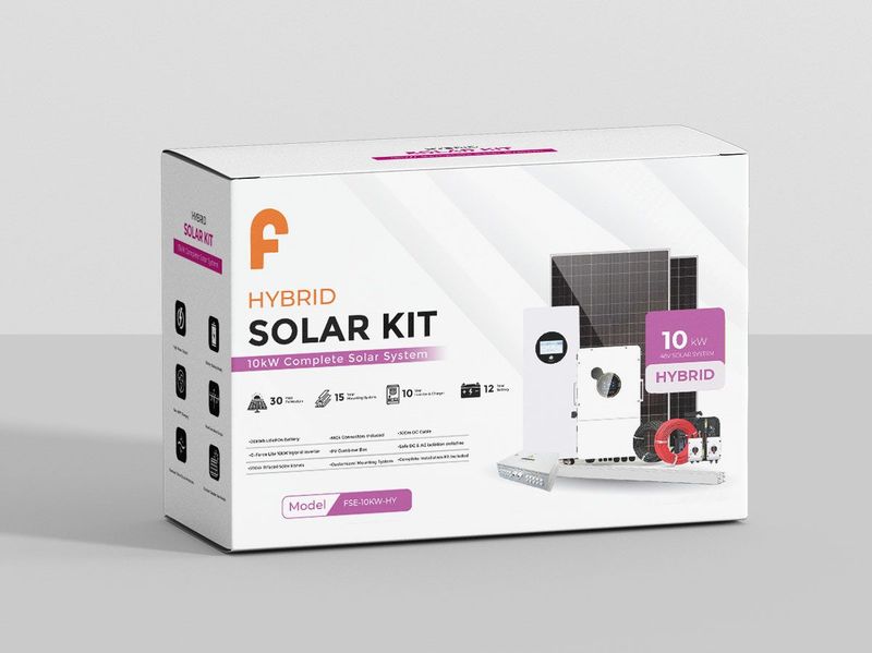 10kW | Solar Kit | Hybrid System