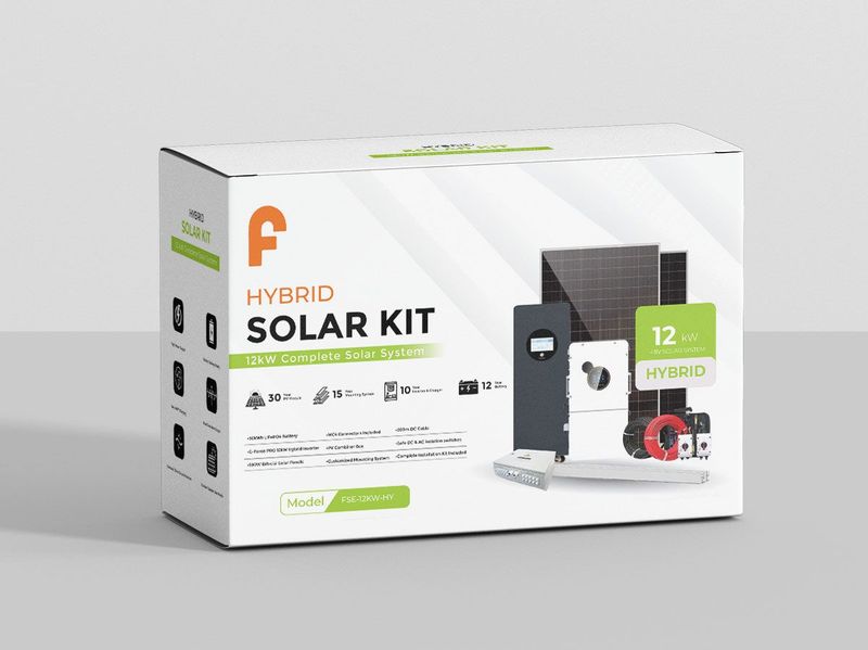 12kW | Solar Kit | Hybrid System 12kW | Solar Kit | Hybrid System