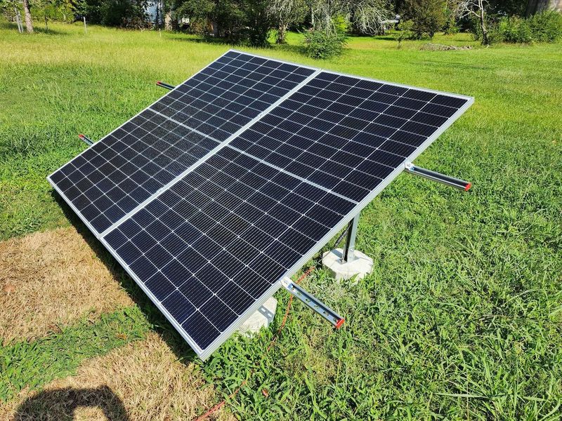 Solar Panels Adjustable Ground Mount