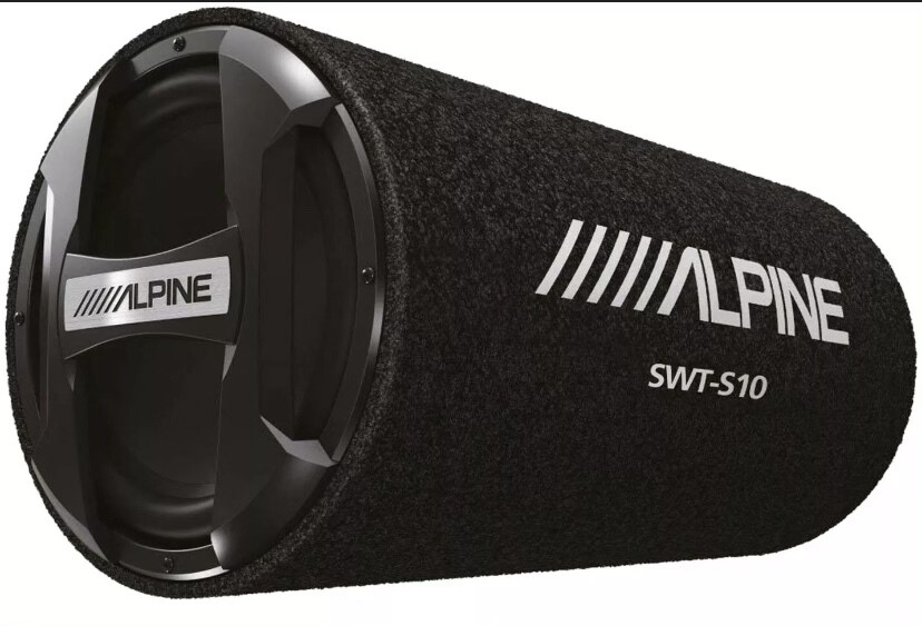 Alpine 1200w 10” Car audio subwoofer