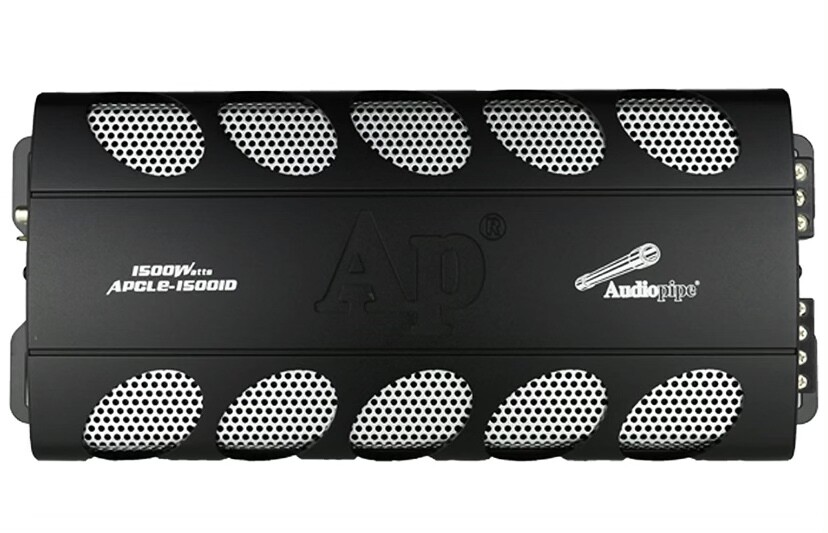 Universal APCLE Series Class D Mono 1500W Amplifier by Audiopipe