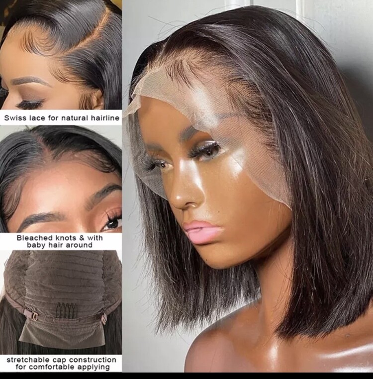 Short Brazilian Bob wig