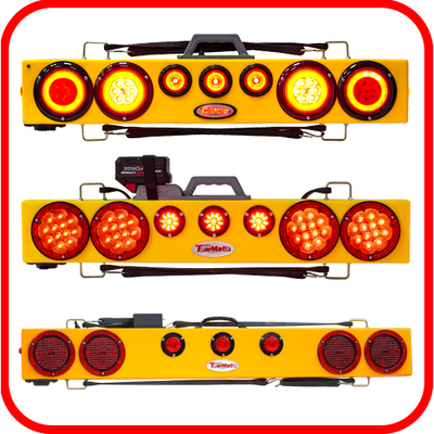 Heavy Duty Wireless Tow Lights