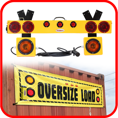 Mobile Home Transport Wireless Tow Lights