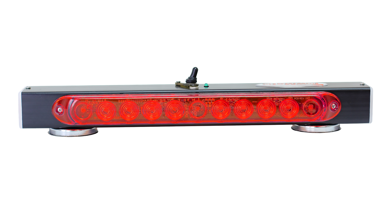 TM360R - Red Strobe with Key Fob