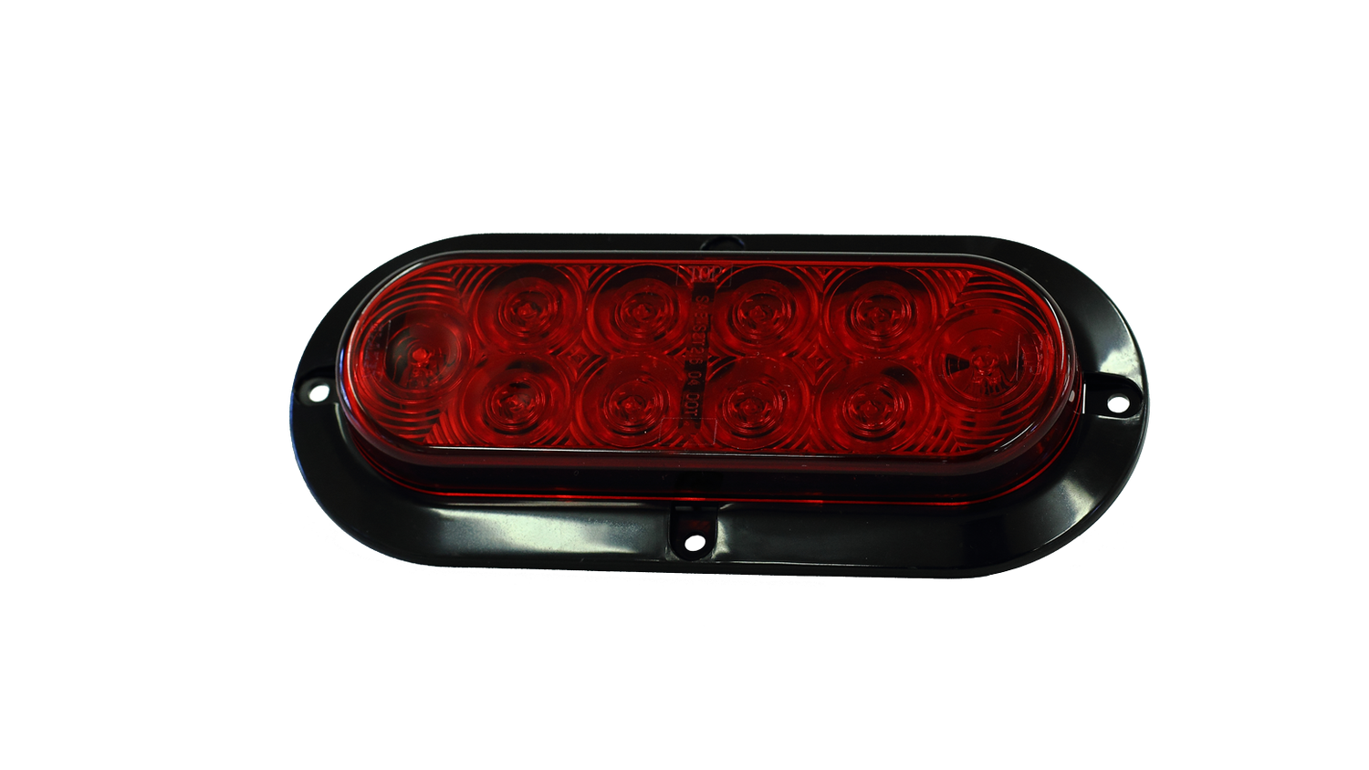 6IN-OV-STT 6&quot; Oval RED STT LED for TM3 / SPR16 / SPR25