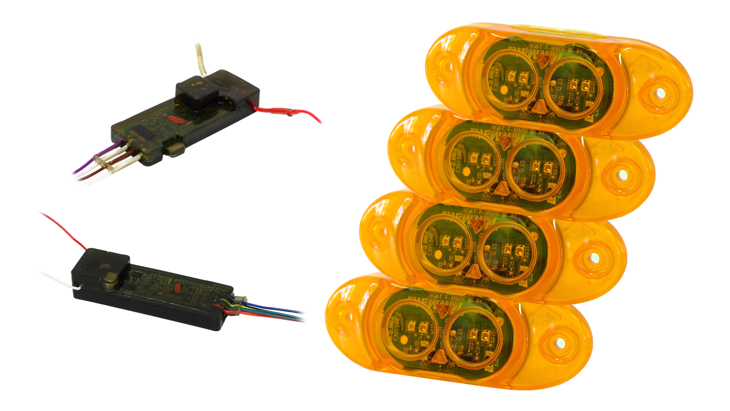 PLC-4ALT Series 4.5&quot; Power-Link Marker/Strobe LED Module Kit
