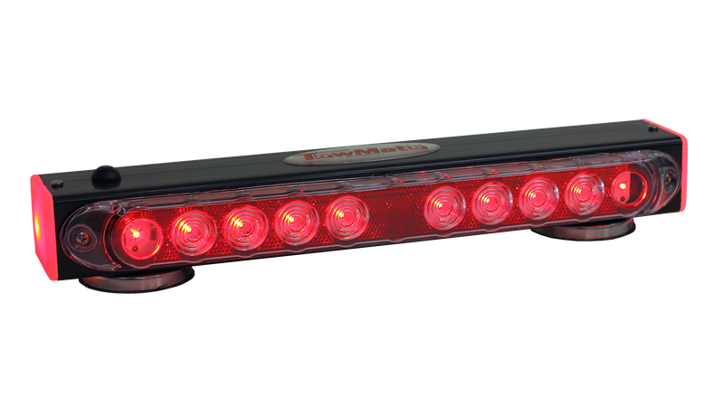 TM2S Wireless Tow Light - With Rear Mounted Safety Strip!