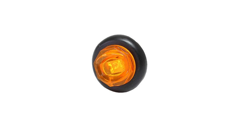 3/4-LEDA: 3/4" Round LED Bullet Marker Light (Amber)