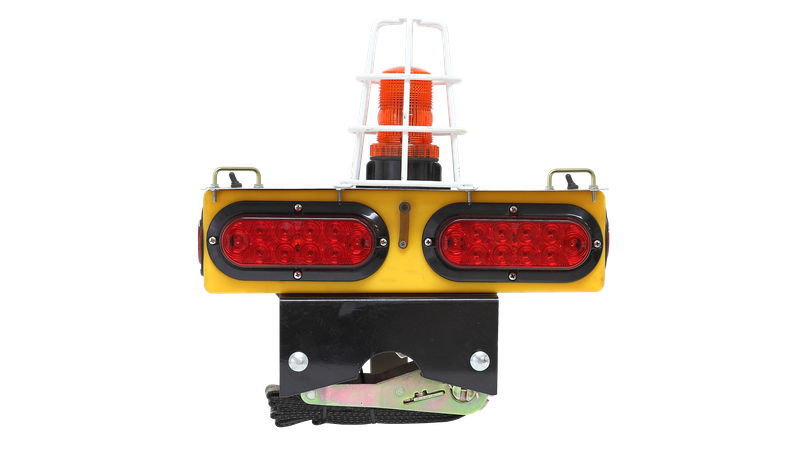 TM16XR-UPS-CG Lithium Powered Wireless Tow Light with Utility Pole Mount