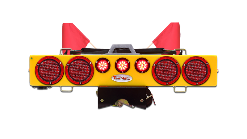 TM36XR-UP Lithium Powered Wireless Tow Light w/Utility Pole Mount