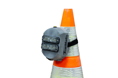 TM-LSDIL-UV-2: Portable, Rechargeable Traffic Cone-Mounted Worker Safety Light