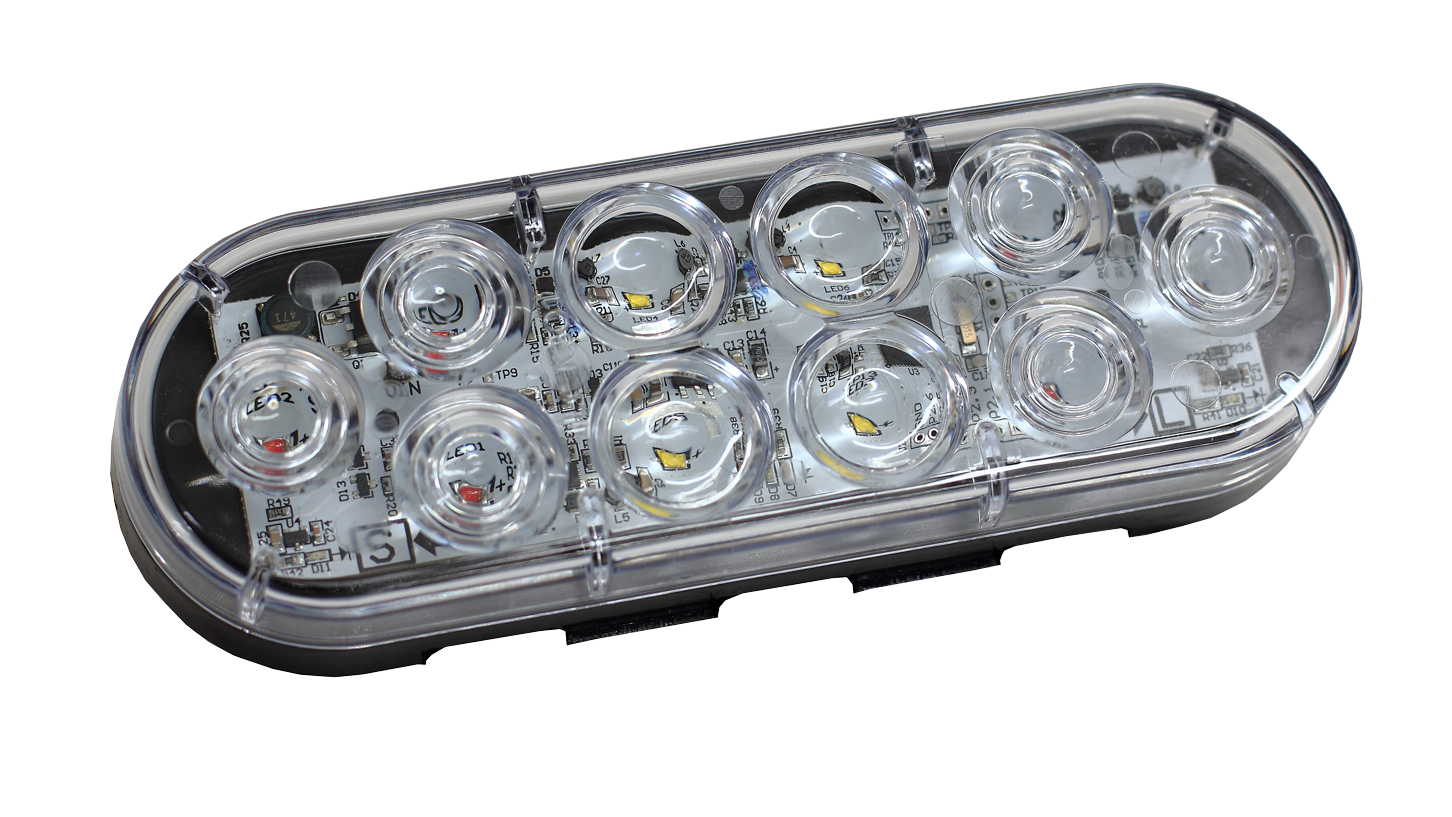 PLC6OV – 6" Oval Power-Link LED Combo Light