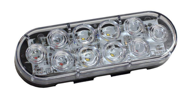 PLC6OV – 6" Oval Power-Link LED Combo Light