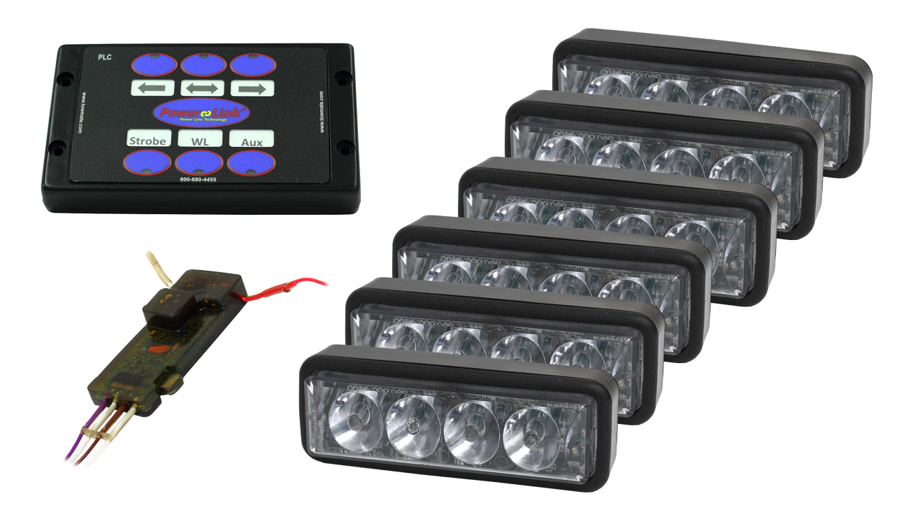WA400-KT6: 6-Module LED Strobe Kit