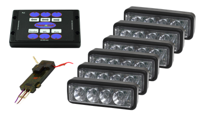 WA400-KT6: 6-Module LED Strobe Kit