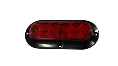 6IN-OV-STT 6" Oval RED STT LED for TM3 / SPR16 / SPR25
