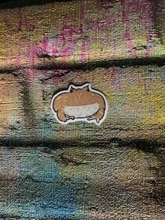 Prys the Pacman Frog Sticker