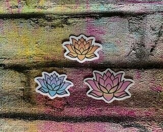 Lotus Flower Sticker Pack