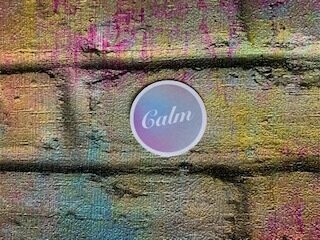 Calm Sticker