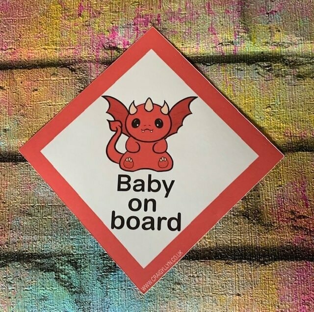 Baby on board Window Sticker
