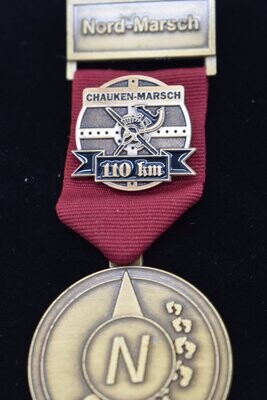 Orden Chauken-Marsch mit PIN 4. Teilnahme
