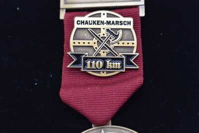 Orden Chauken-Marsch mit PIN 3. Teilnahme