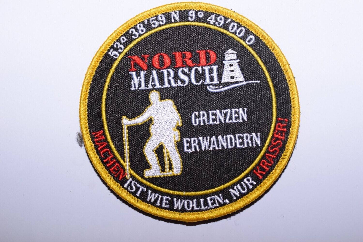 Diverse Patchs mit und ohne Klett, Patch: Patch Rund Grenzen... mit Klett und Gegenstück
