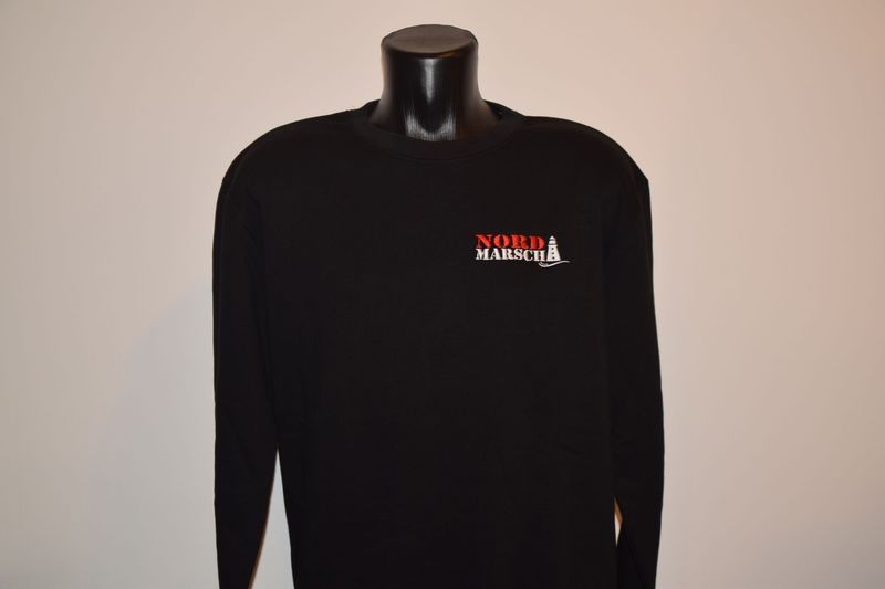 Nord-Marsch Heavy Sweatshirt / Logo vorne und Aufstick hinten