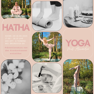 Präventionskurs 8x Hatha Yoga ab 18.08.25