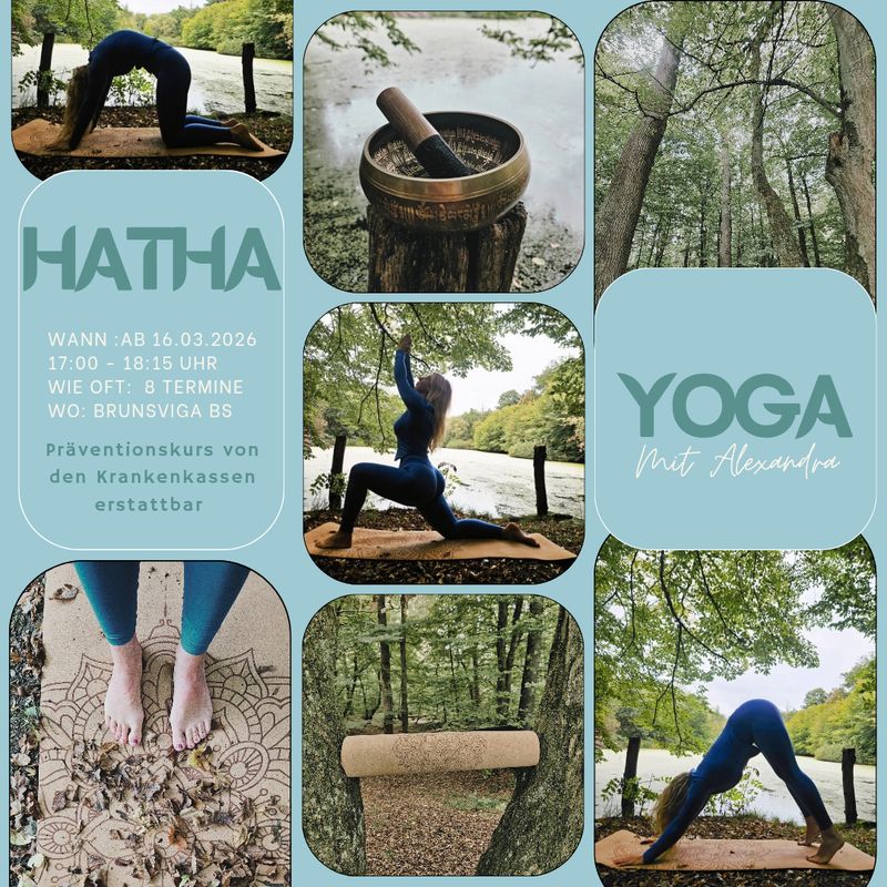 Präventionskurs 8x Hatha Yoga ab 16.03.26