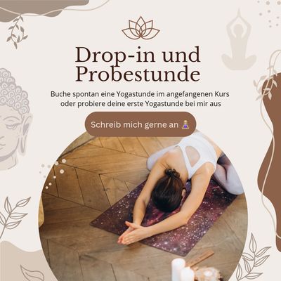 Drop-in Yogastunde / Probestunde Drop-in Yogastunde / Probestunde