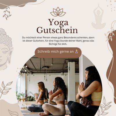 Yoga Gutschein Yoga Gutschein