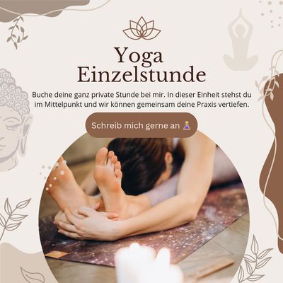 Private Yoga Einheit 1:1 Private Yoga Einheit 1:1