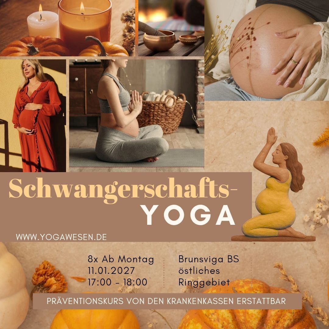 Präventionskurs 8x Schwangerschaftsyoga ab 11.01.2027