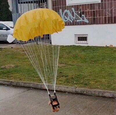 Round Mini Parachute