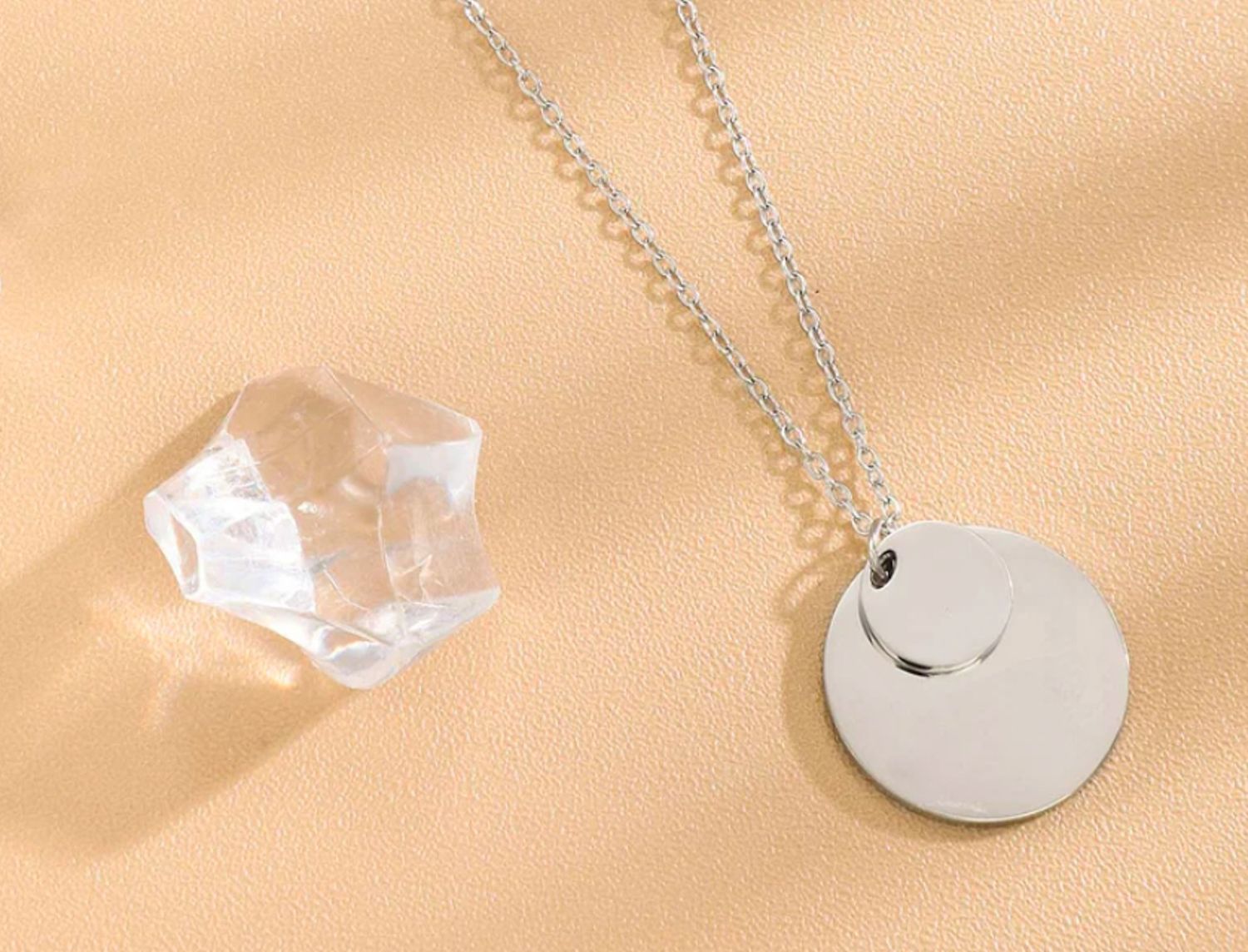 Ketting rond dubbele disc