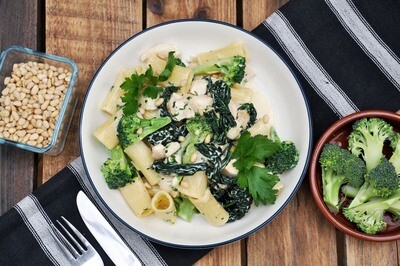 Creamy Chicken and Vegetable Rigatoni Creamy Chicken and Vegetable Rigatoni