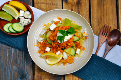 Romesco Chicken and Couscous