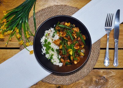Indonesian Inspired Chicken Curry