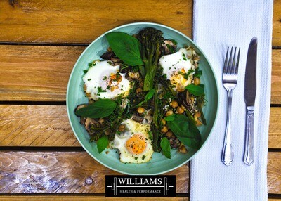 Tom Williams Eggs and Mushroom One Pot